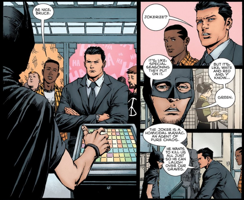 Batman #16 art by David Finch, Danny Miki, and Jordie Bellaire